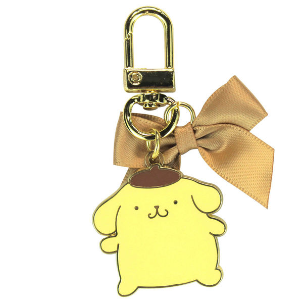 ツジセル サンリオリボンメタルキーホルダー ポムポムプリン 506621 1