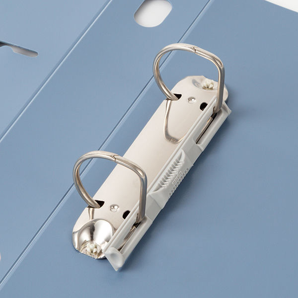 セキセイ ロックリングファイル D型2穴 B5タテ 背幅43mm ブルー F-432