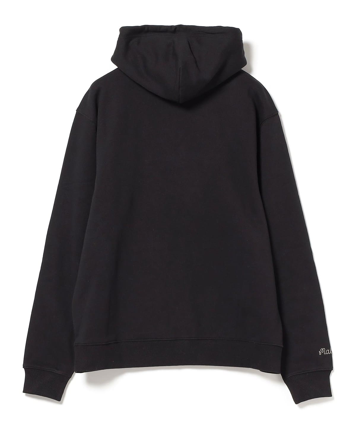 ☆美品 マルボンゴルフ×ビームス Malbon くブラック パーカーXL 胸刺繍