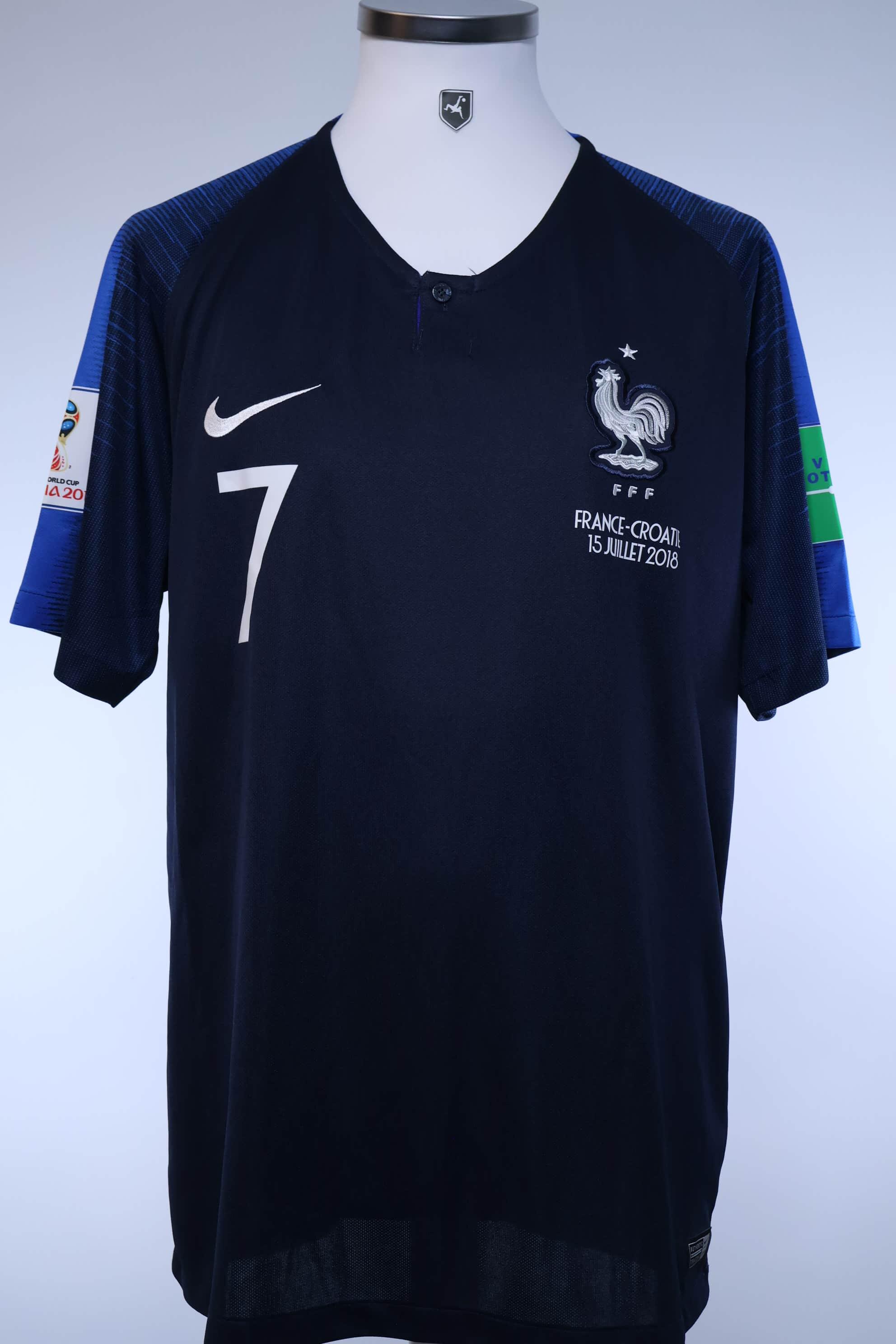 France Griezmann #7 2018/ Home Shirt - XL