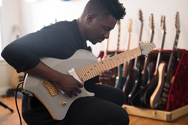 Animals As Leaders' Tosin Abasi Shows Off His New Ibanez Prototype
