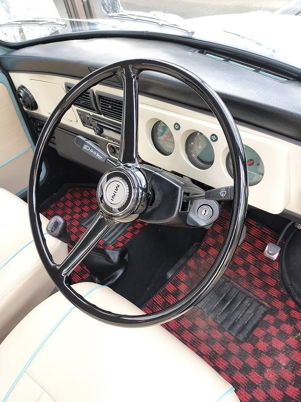 ローバーミニ MK-1純正? 純正ステアリング のパーツレビュー | ミニ