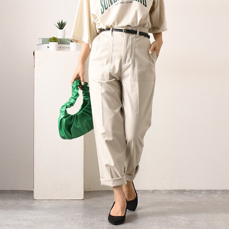 CLOTH & CROSS HUG O WARバレルベイカーパンツ雅姫 新品 CLOTH & CROSS