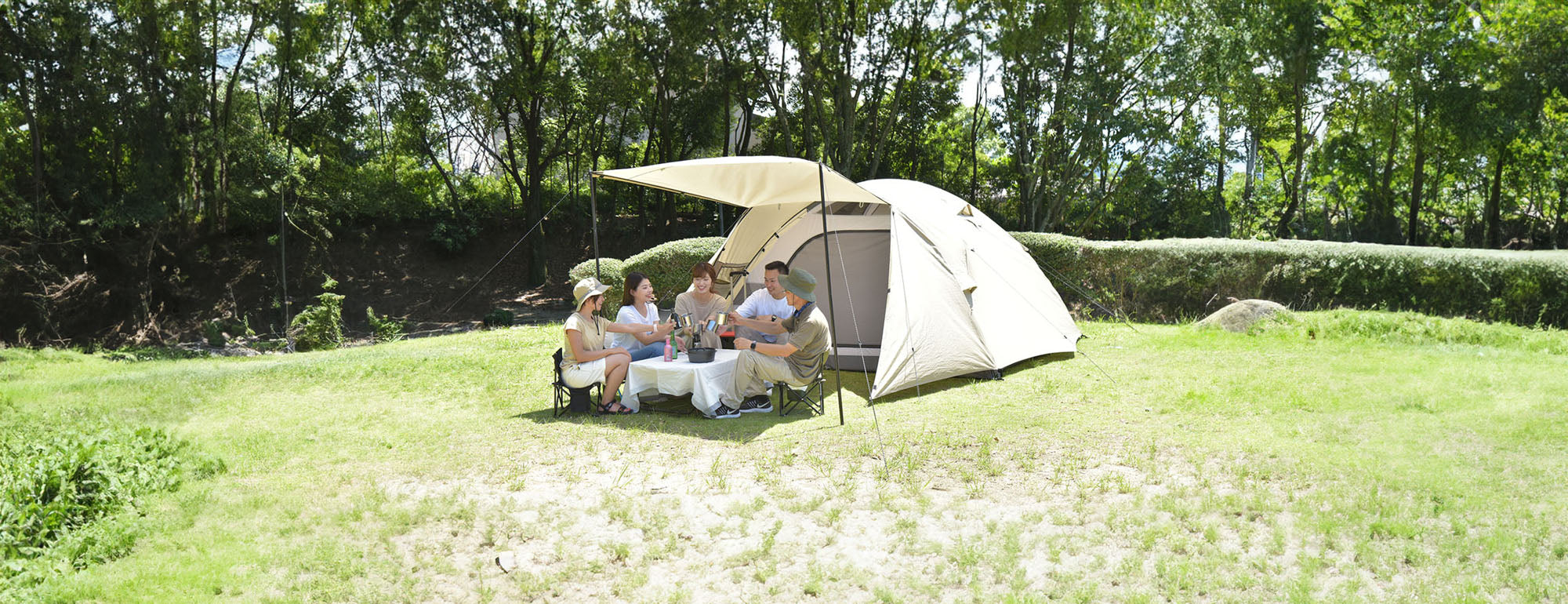 アウトドア・テント ファミリー ソロ キャンプギア 初心者向け