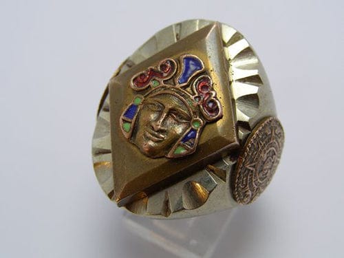 メキシカン バイカー リング