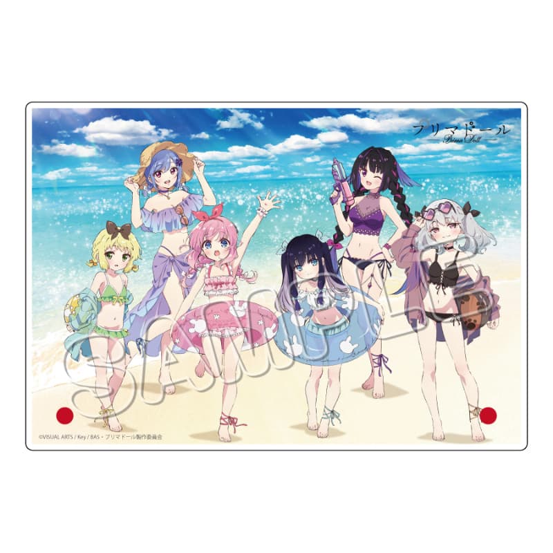 プリマドール 灰桜達が水着姿でビーチに集合! 描き下ろしグッズ 5月発売!