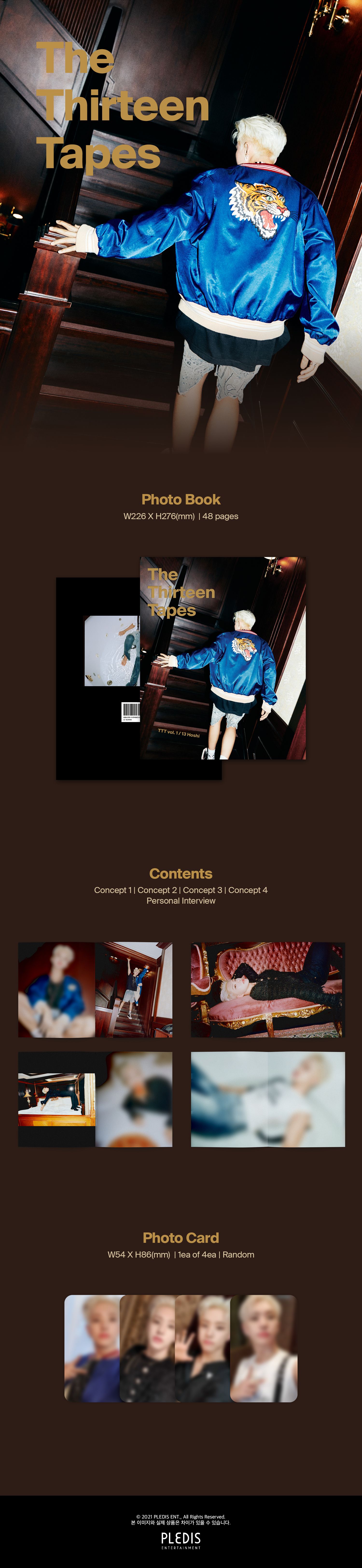 cn.ktown4u.com : [写真集] The Thirteen Tapes (TTT) Vol.1 1/13 Hoshi