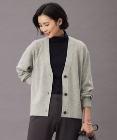 未使用品】Inverallan グレー Vネック カーディガン 42 INVERALLAN