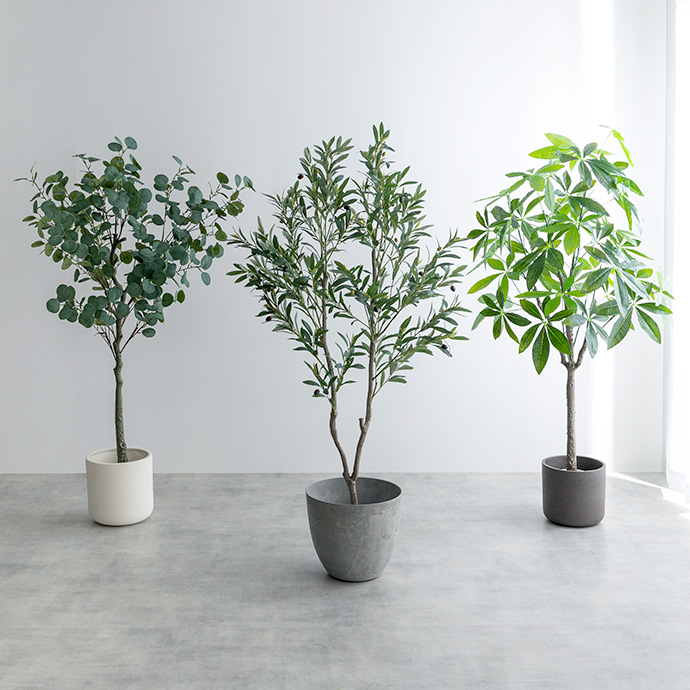 g162004]【高さ125cm】Nature 光触媒人工観葉植物 オリーブ 観葉植物