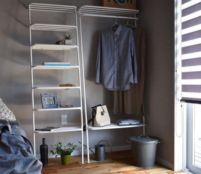 狭いスペースでも活躍。「DUENDE」のスタイリッシュなハンガーラックで