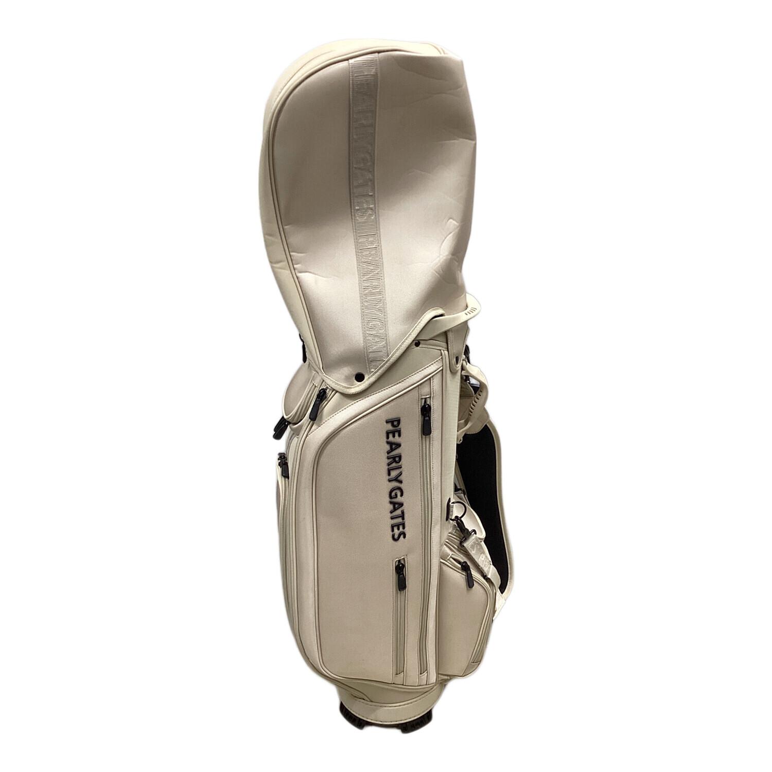 PEARLY GATES (パーリーゲイツ) キャディバッグ ベージュ 2021年モデル