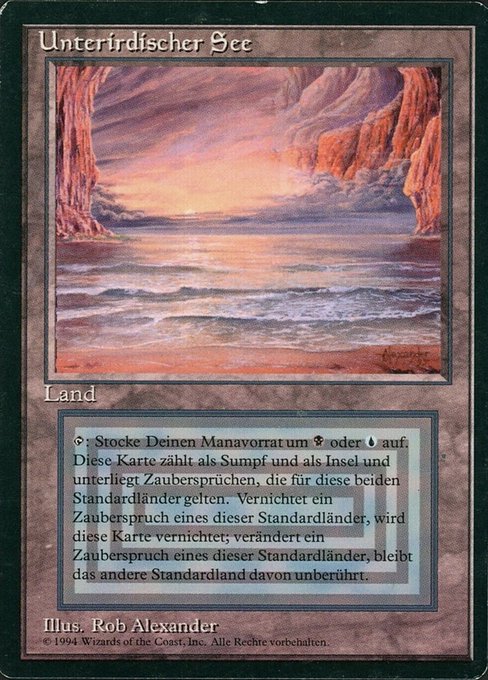 美品 MTG Underground Sea アンダーグラウンドシー(黄) 美品 MTG