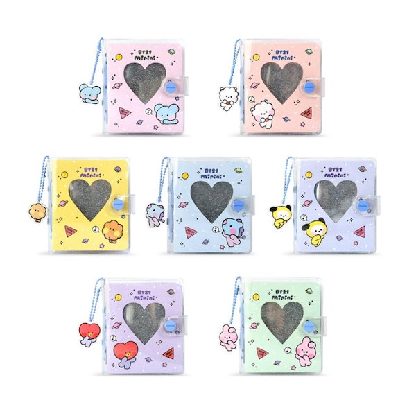 Qoo10] BT21 3穴コレクトブック フォトアルバム 写真