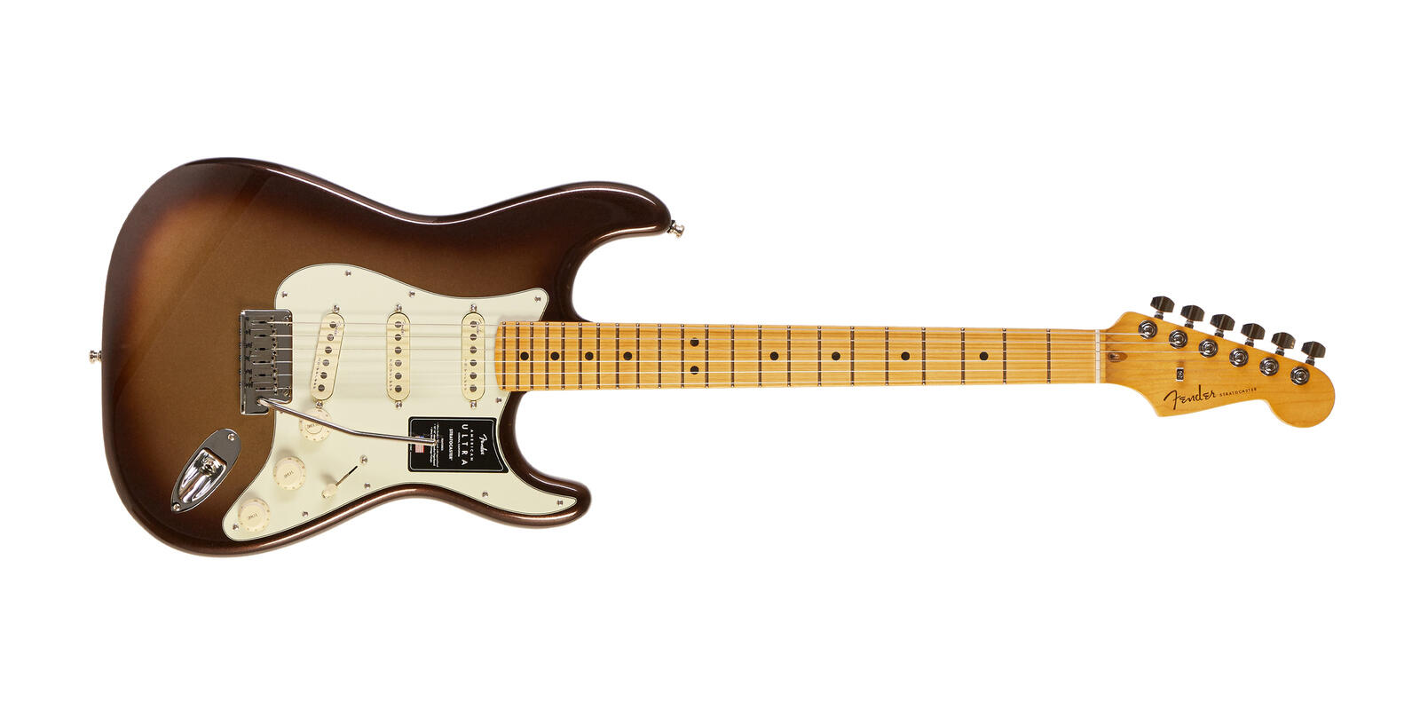 Fender American Ultra Strat Mocha Burst - Guitar Village
