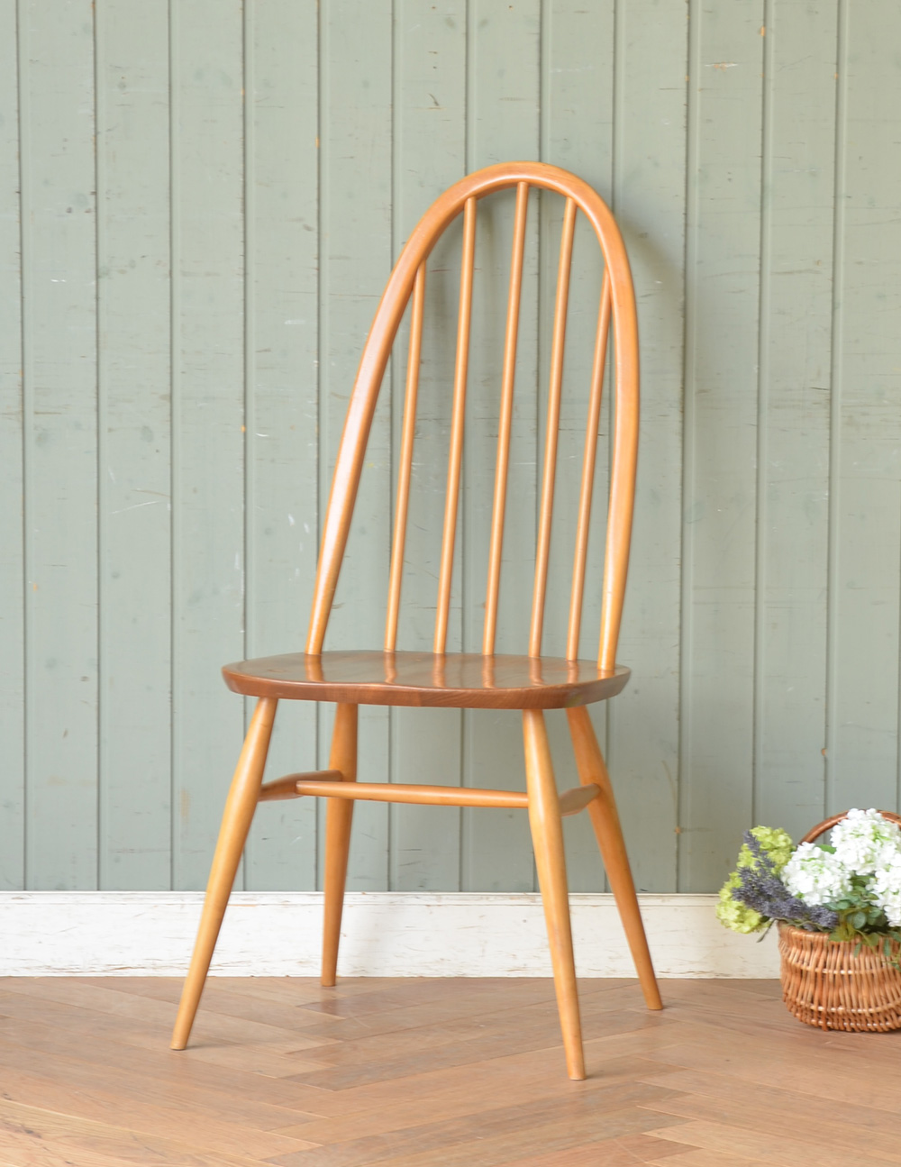 北欧スタイルのヴィンテージチェア、アーコール クエーカーチェア（6本