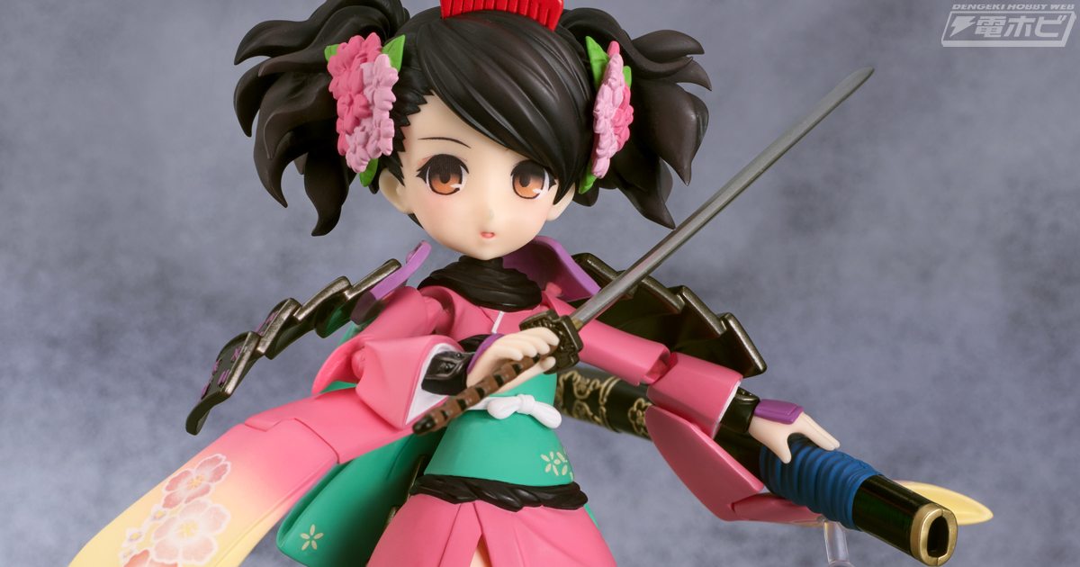 朧村正』百姫が次世代アクションフィギュア“パルフォム”シリーズから