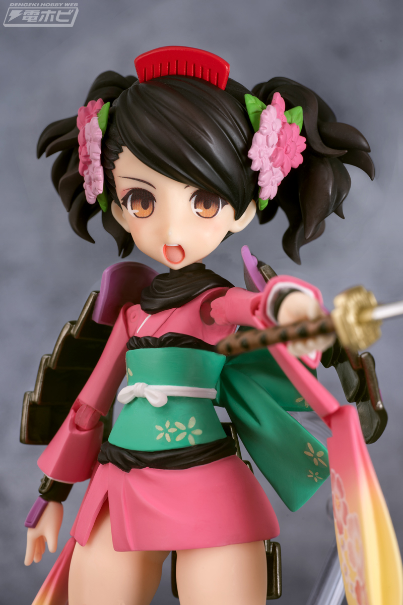 朧村正』百姫が次世代アクションフィギュア“パルフォム”シリーズから