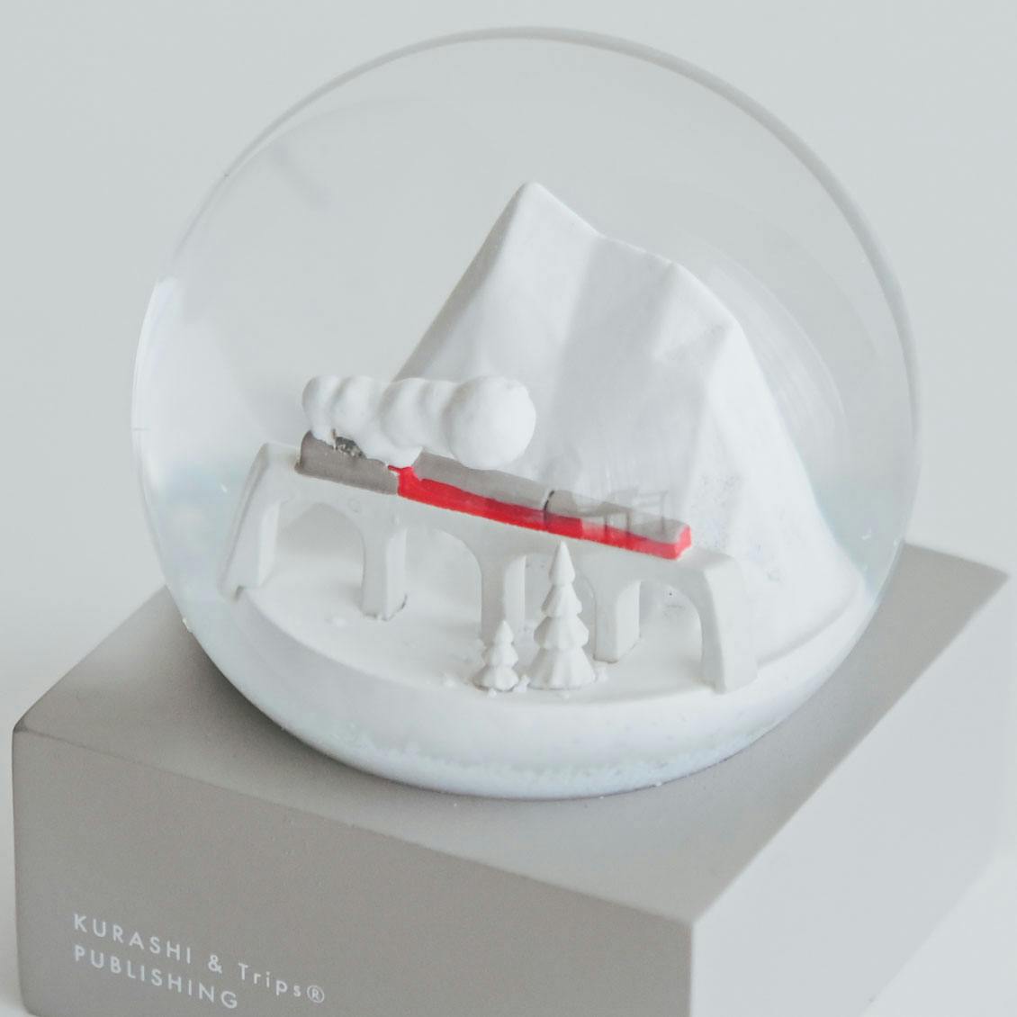 数量限定】スノードーム 2024「列車に乗って」 - 北欧、暮らしの道具店