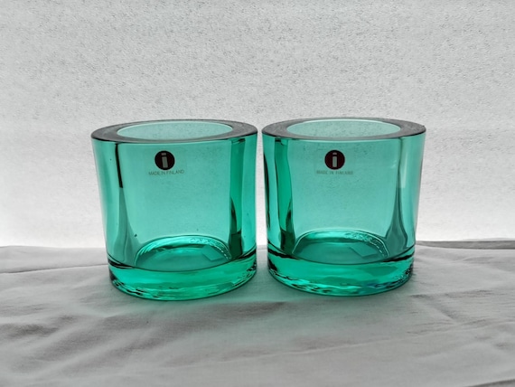 Iittala: One Mondongreen KIVI Votive, Produced by Marimekko - Etsy