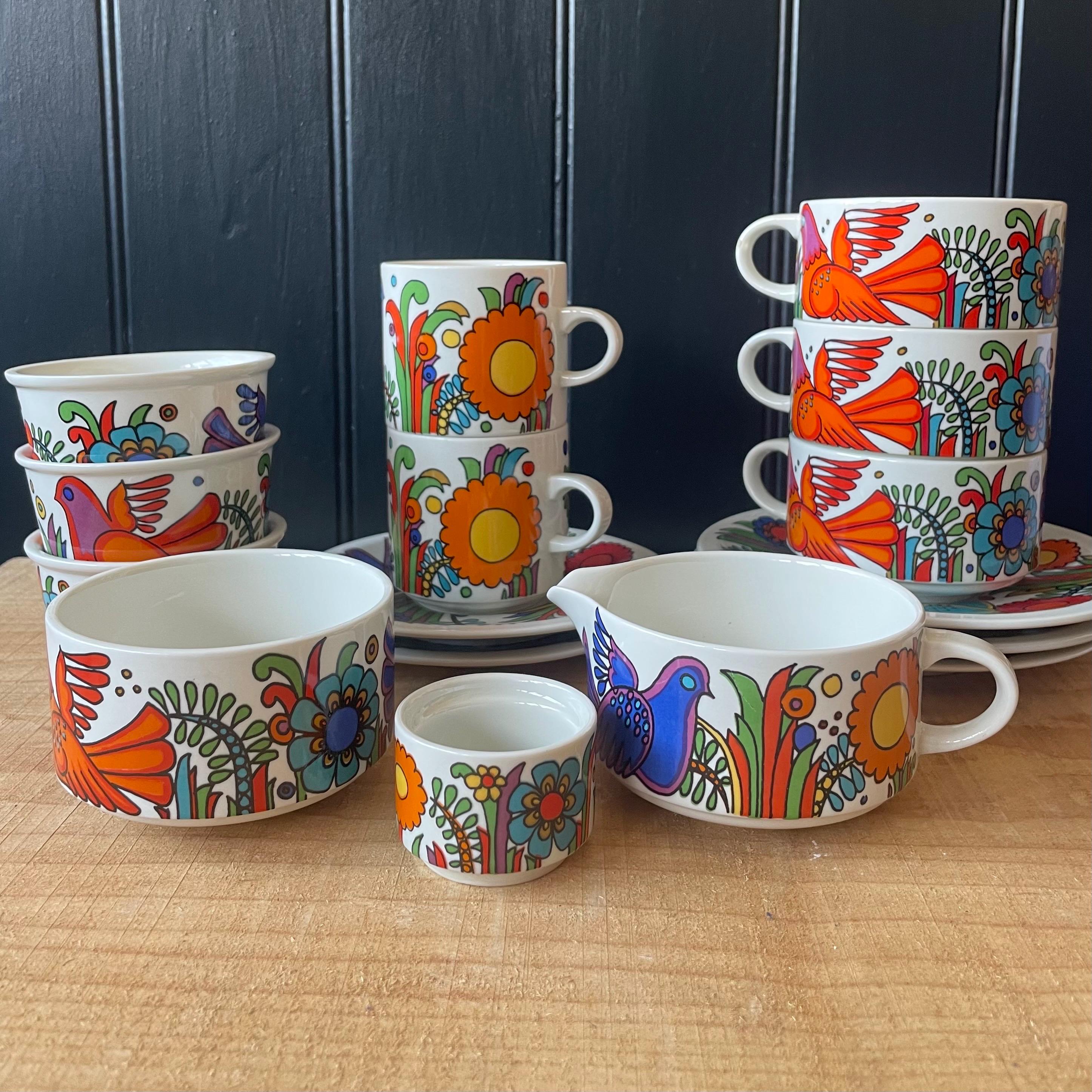 Vintage Villeroy & Boch Acapulco Tableware - Etsy