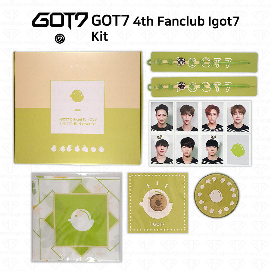 GOT7 Official Fan Club I GOT 7 4th Generation Official Goods ID