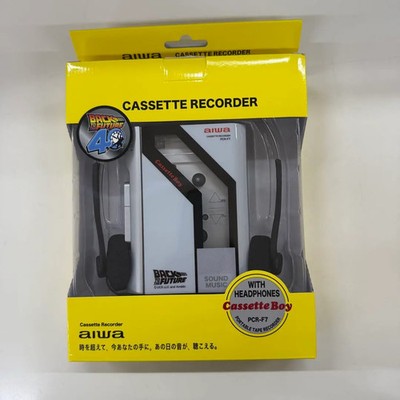 AIWA Cassette Boy PCR-F7 Back To The Future 40th Portable Cassette