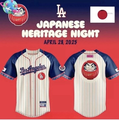 ラ*ー様 MLB公式ドジャース Japanese Heritage ユニフォーム ラ*ー様