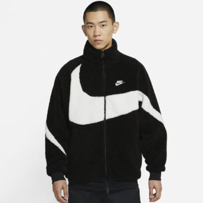 Nike Big Swoosh Pull Zip Reversible Jacket Asian Size (BQ6546-011