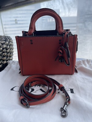 Coach 1941 Rogue 17 Vermillion Mini Bag First Generation with