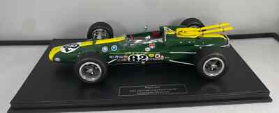 1/12 REPLICARZ 1965 JIM CLARK LOTUS 38 INDY 500 WINNER W/DISPLAY