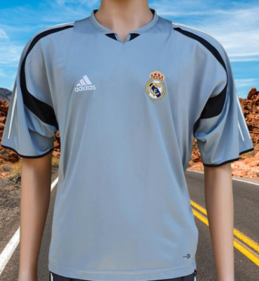 REAL MADRID 2004-2005 LA LIGA OWEN 11 TRAINING ADIDAS JERSEY M