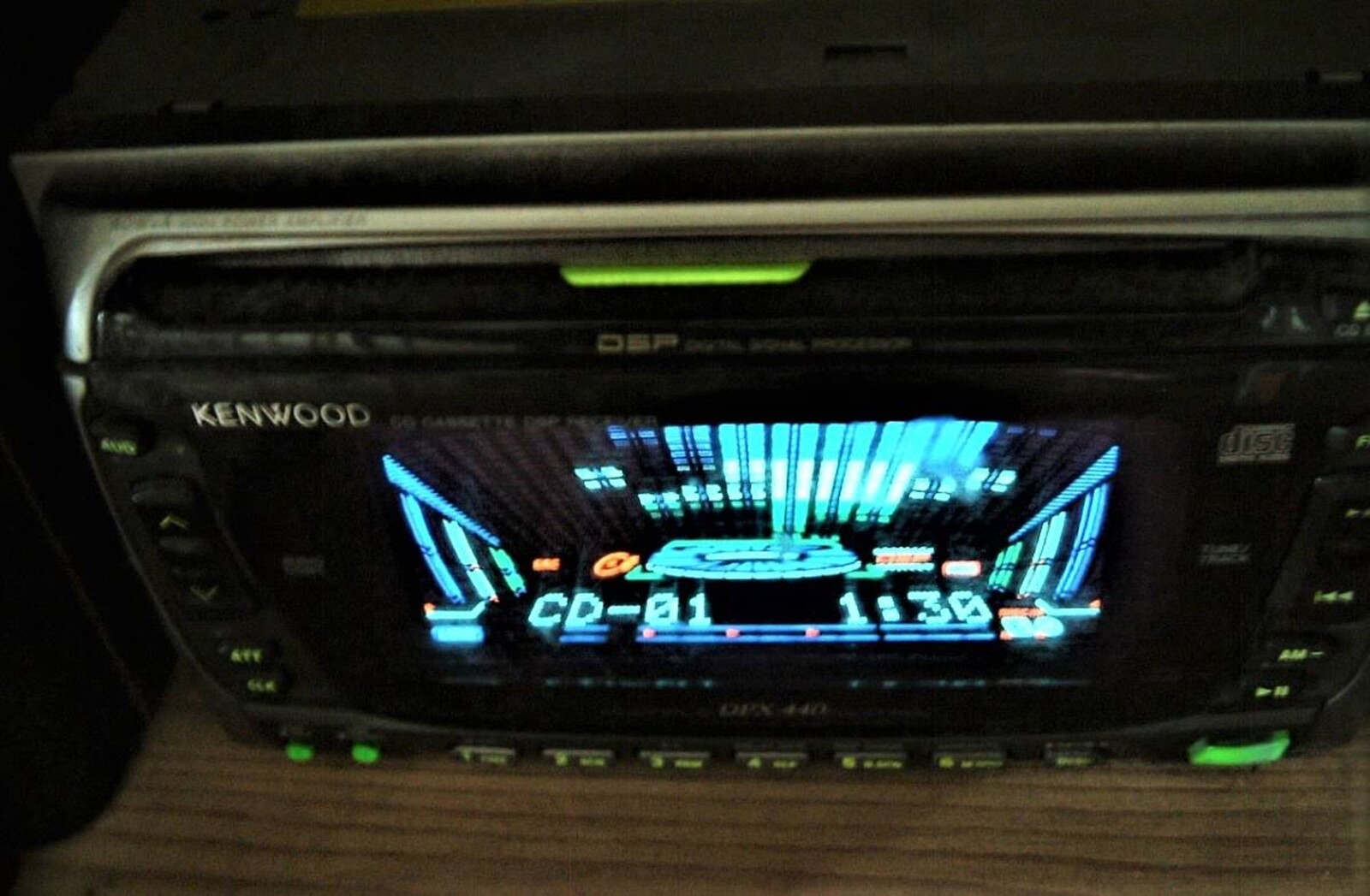 Kenwood DPX-440 Car Stereo CD Cassette player Overhauled Free