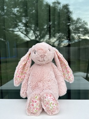 Jellycat Medium Blossom Blush Bunny 'cherry' Soft Plush Sweet Toy