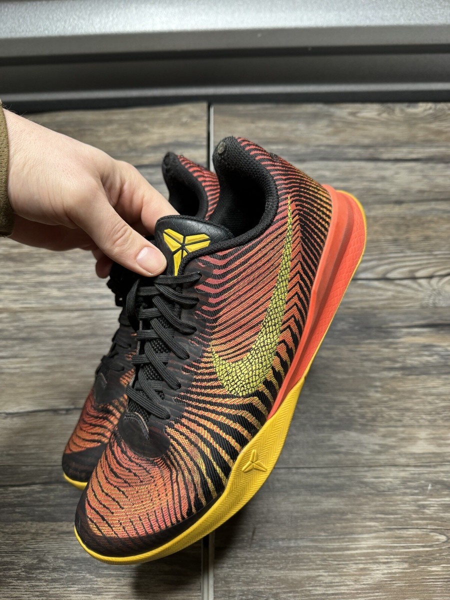 Nike Kobe Bryant Mentality II 2 Thunder Black Yellow Orange 818952