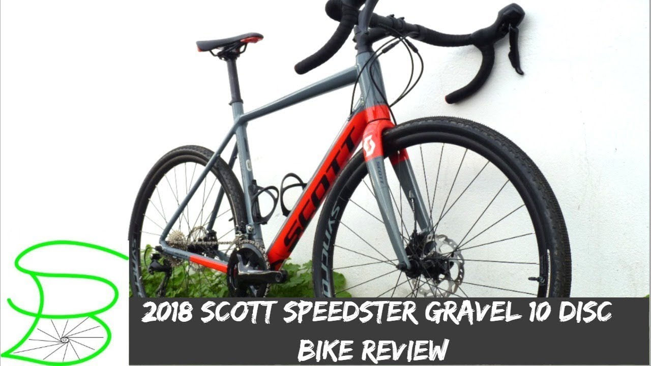 2018 Scott Speedster Gravel 10 Disc Bike Review || SPARK BIKE