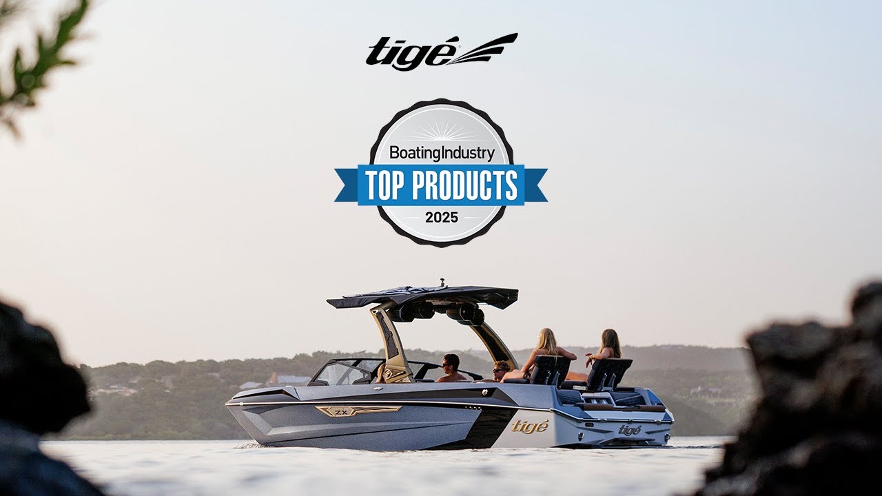 Tigé Boats Ultré ZX Awarded Boating Industry's 2025 Top Product