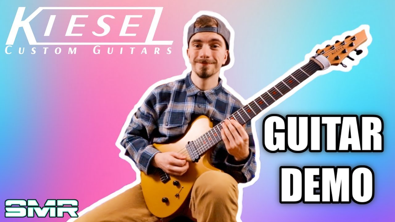 KIESEL GUITARS SCB 7 STRING GUITAR DEMO - YouTube