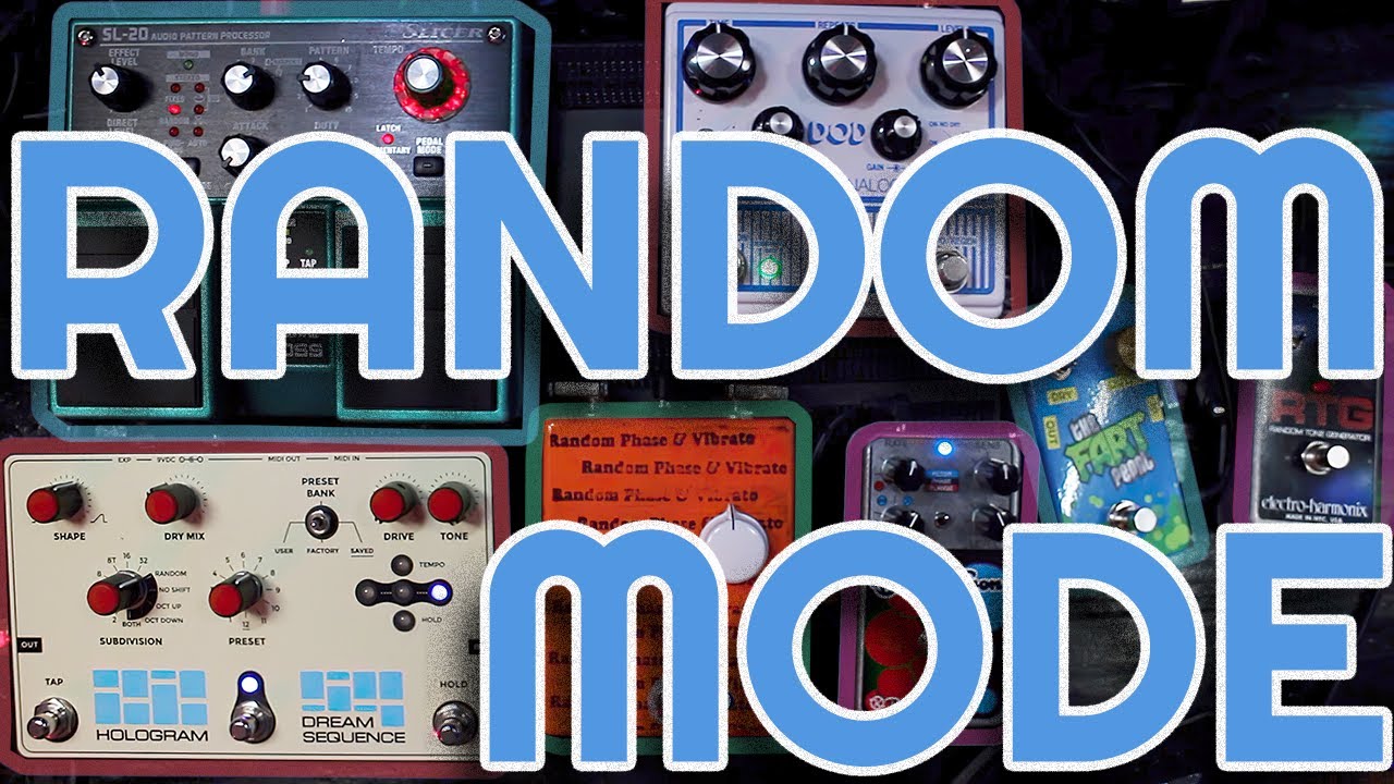 Mid-Fi Random Phase & Vibrato Pedal - Never Be Predictable - YouTube