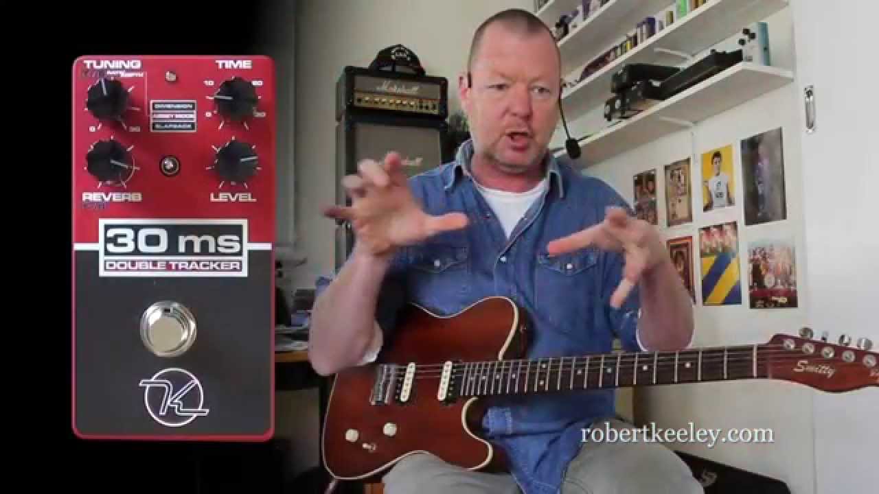 Keeley 30ms Automatic Double Tracker - Keeley Electronics Guitar