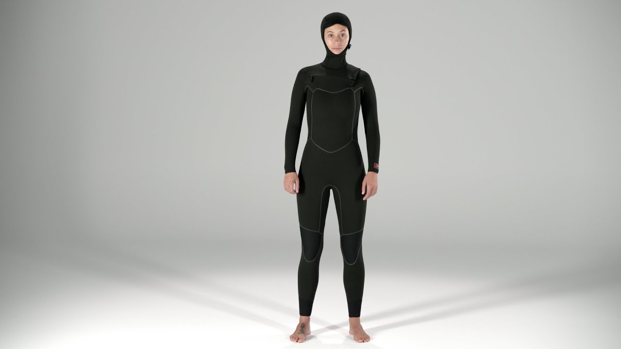 Patagonia Women's R4® Yulex® Front-Zip Hooded Full Suit - YouTube