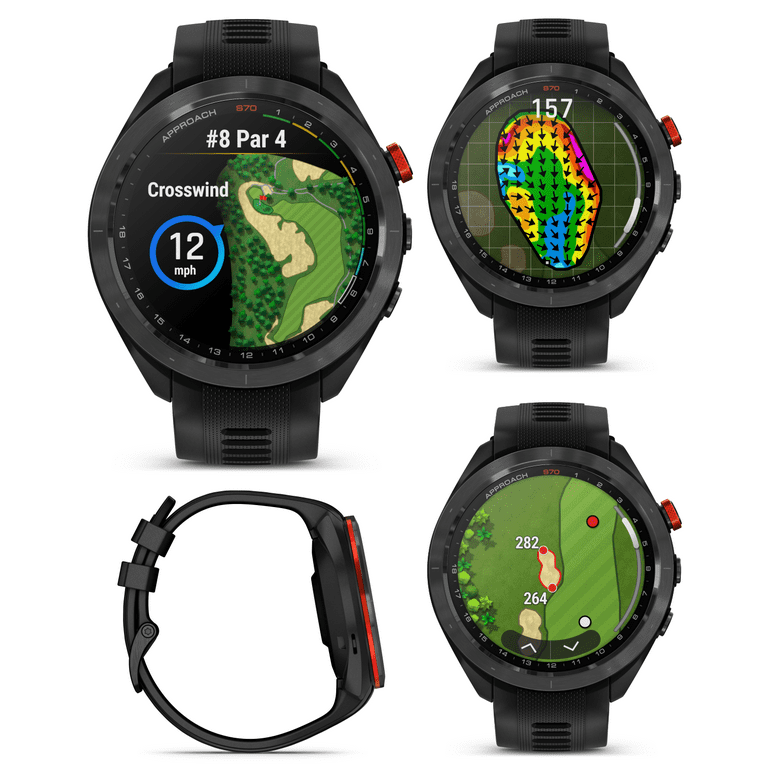 Garmin Approach S70 Premium GPS Golf Watch with 1.4” AMOLED