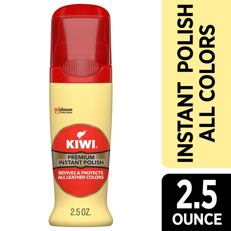 KIWI Natural Transparent Color Shine Liquid Shoe Polish Neutral