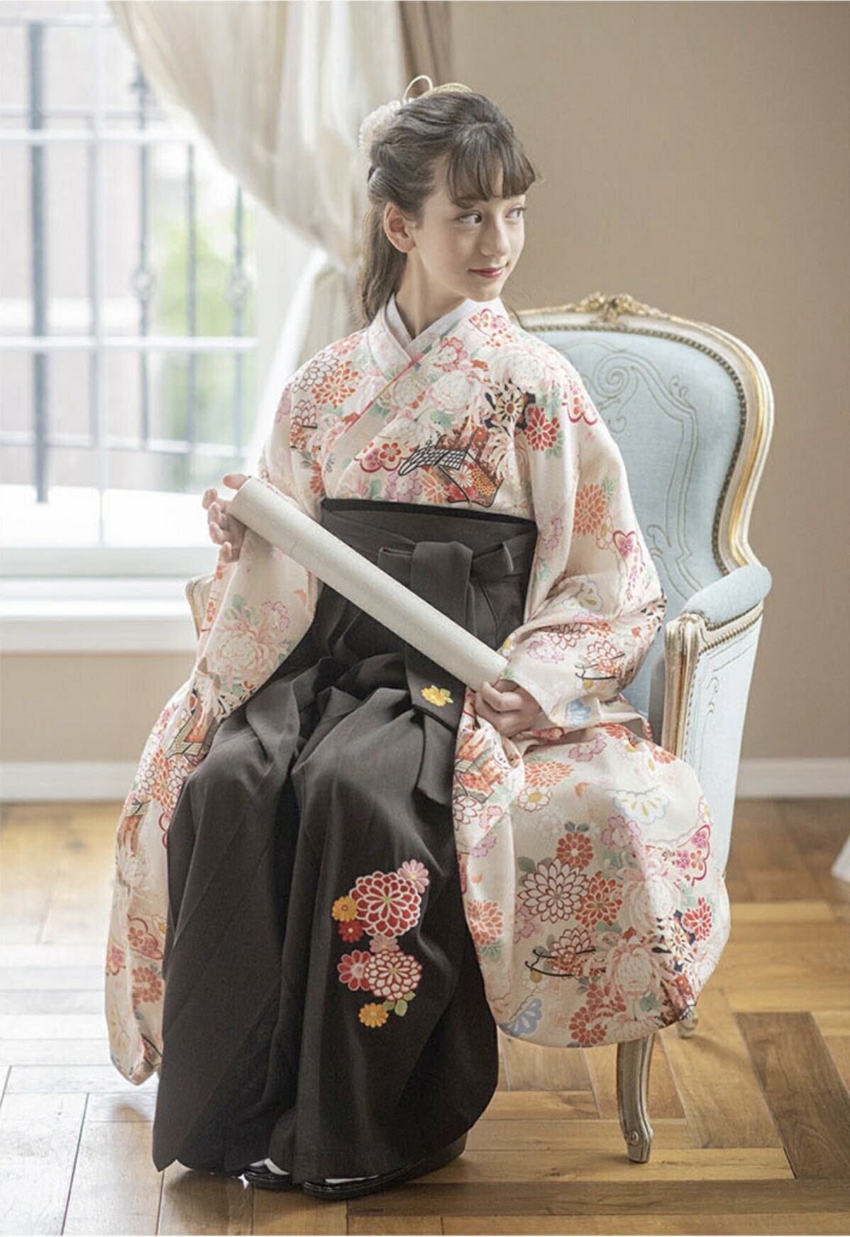 長襦袢付き 160cm キャサリンコテージ袴セット キャサリンコテージ袴