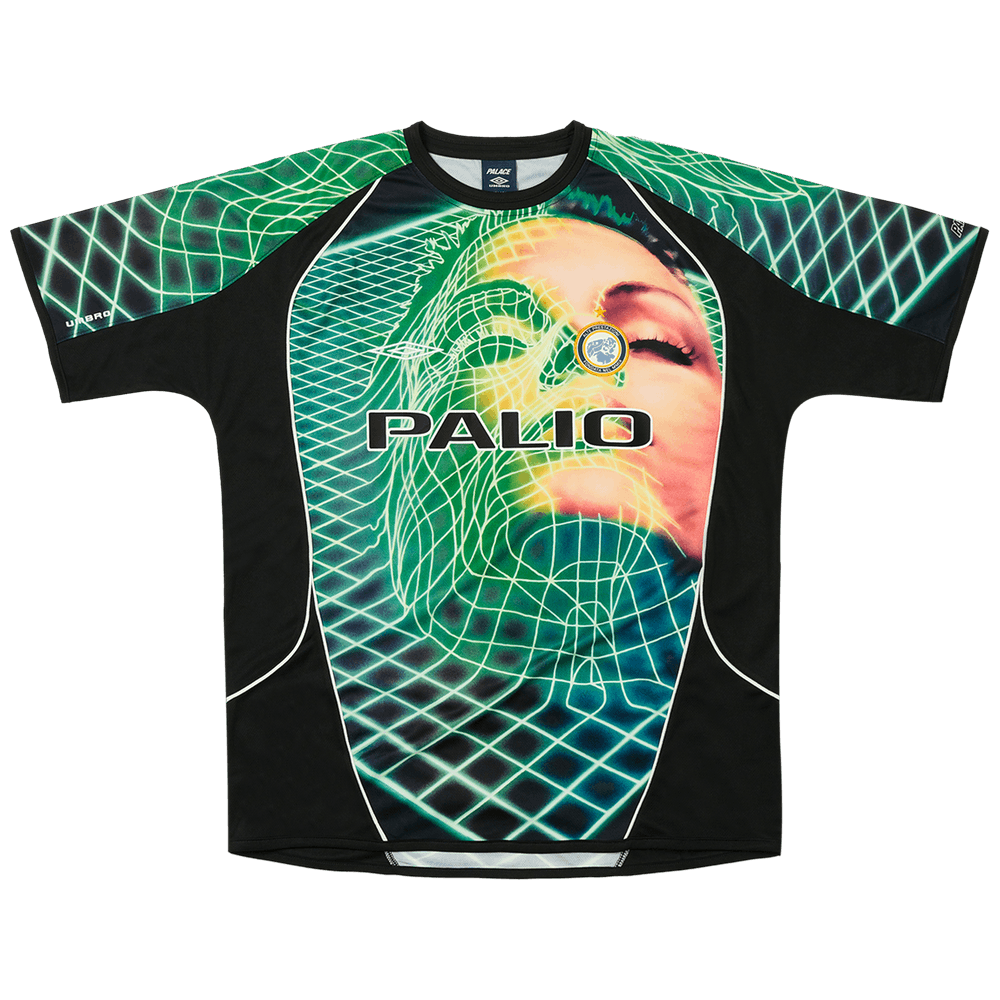 Buy Palace x Umbro 3rd Goalie Shirt 'Black Neon' - P26UMES077 | GOAT