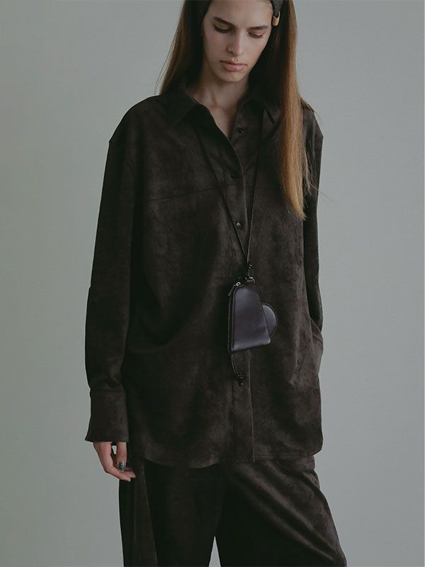 ETRE TOKYO - レザーコードマルチポーチ (BLACK） | ADDICT WEB SHOP