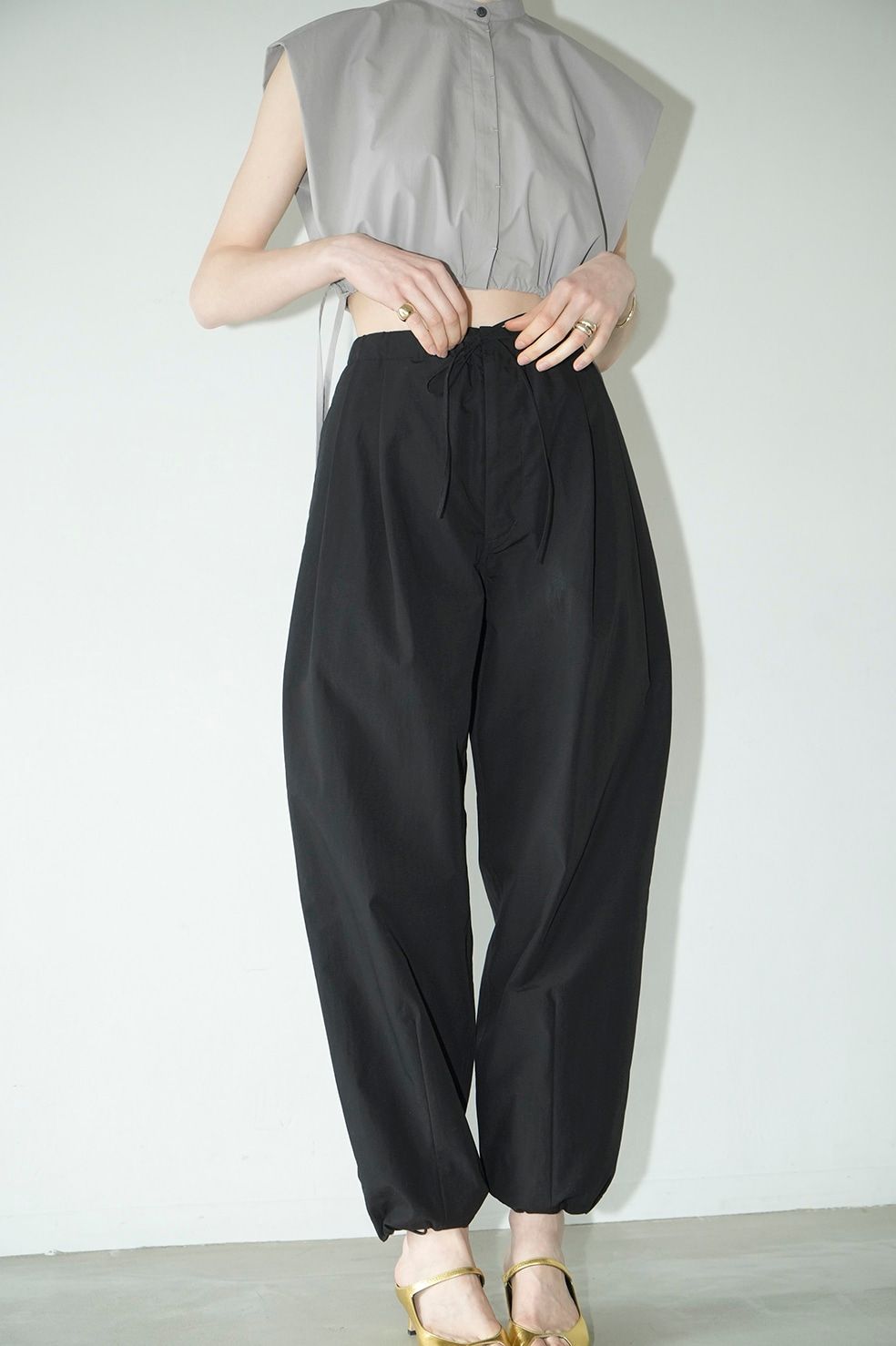 CLANE - コットン パラシュート パンツ - COTTON PARACHUTE PANTS