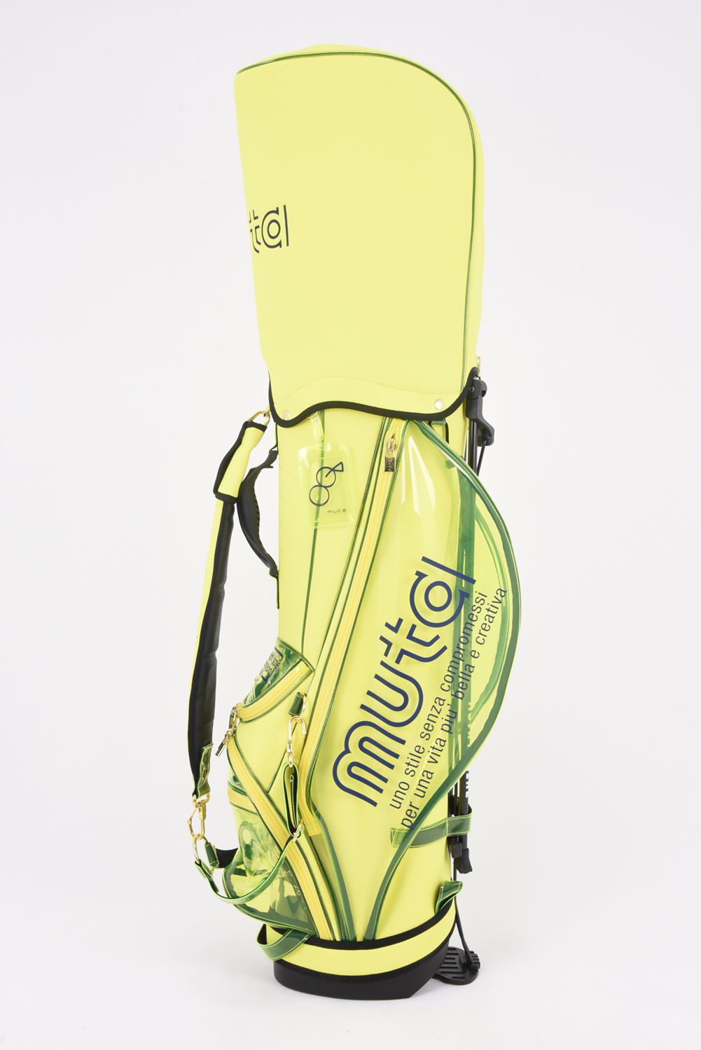 ムータマリン キャディバッグ ネオンイエロー ムータマリン キャディ