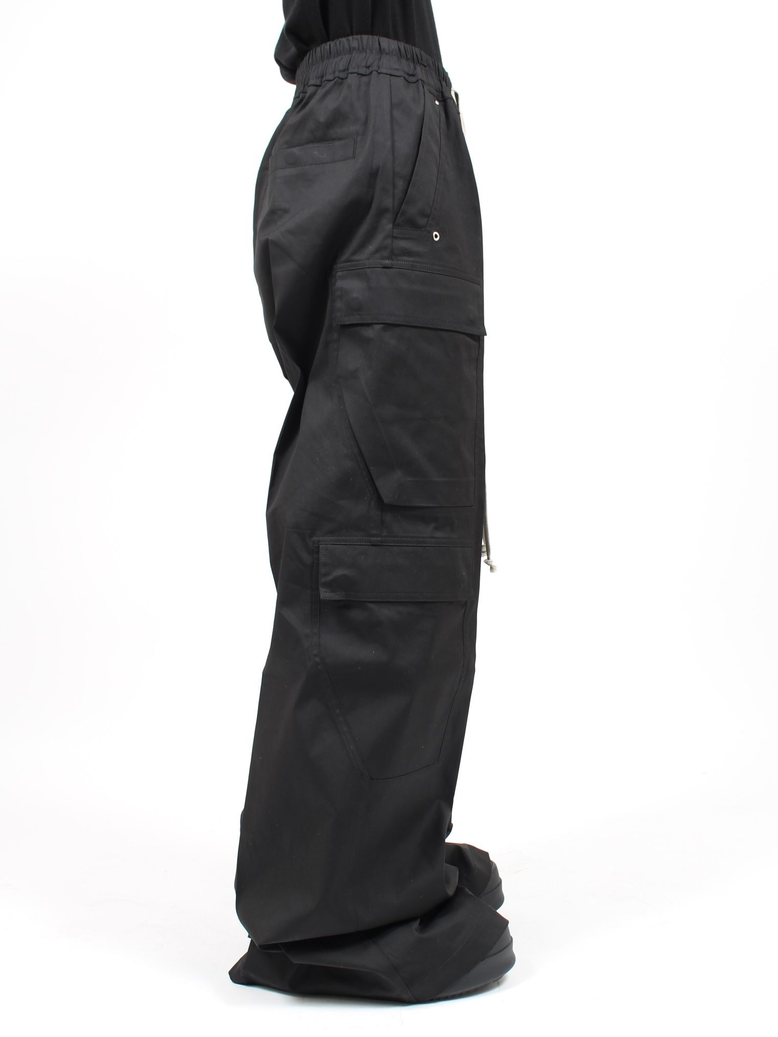 RICK OWENS - 【26SS】カーゴ ベラパンツ / CARGO BELAS / ブラック