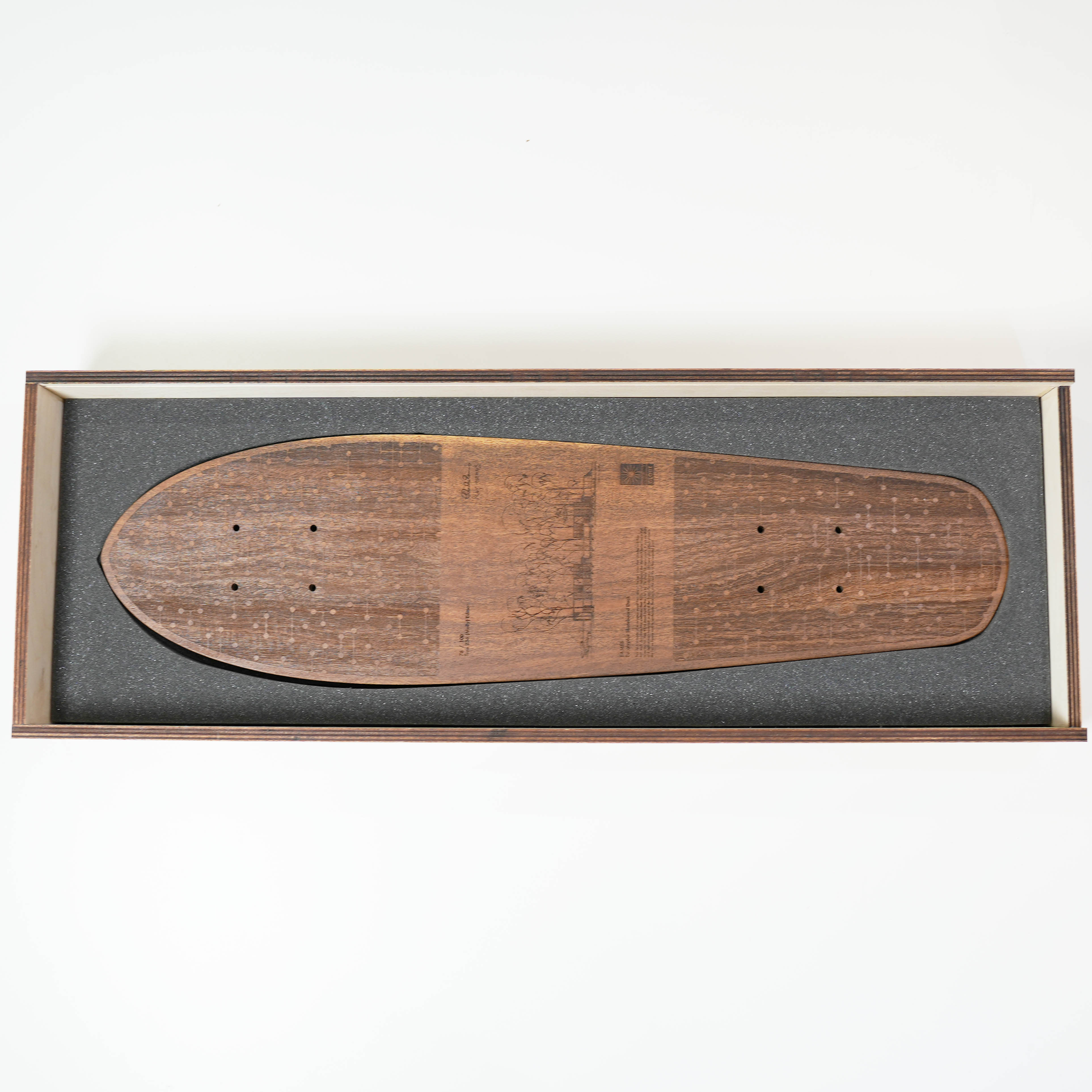 数量限定品】イームズ ユーカリプタス スケードボード デッキ Eames