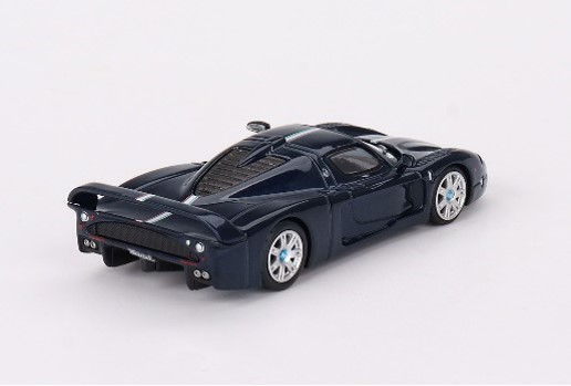 BBR 1/64 マセラティ MC12 ストラダーレ ブルーメタリック/ストライプ